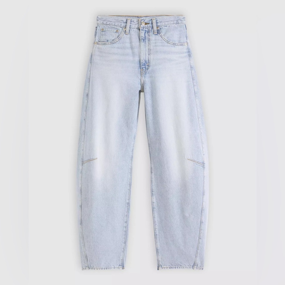Levis Cinch Barrel Jeans: Abraided Art: 28x31